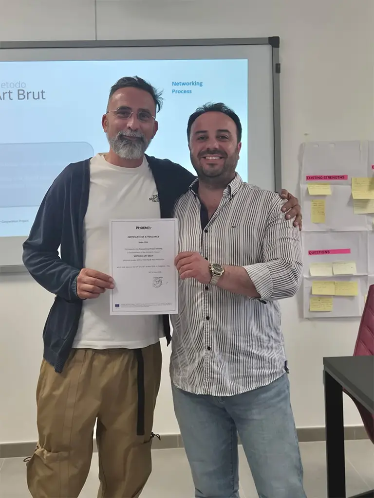 Presentation during the Metodo Art Brut project meeting